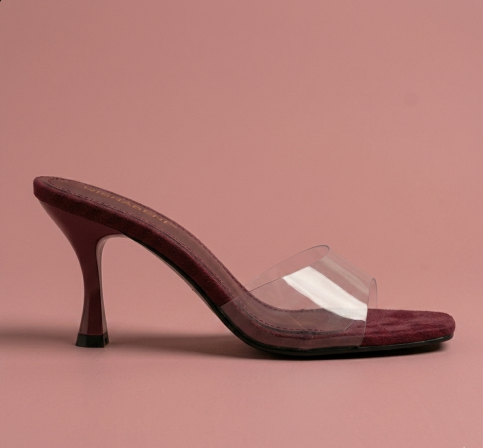 Transparent pointed Heels - Open Toes - Image 5