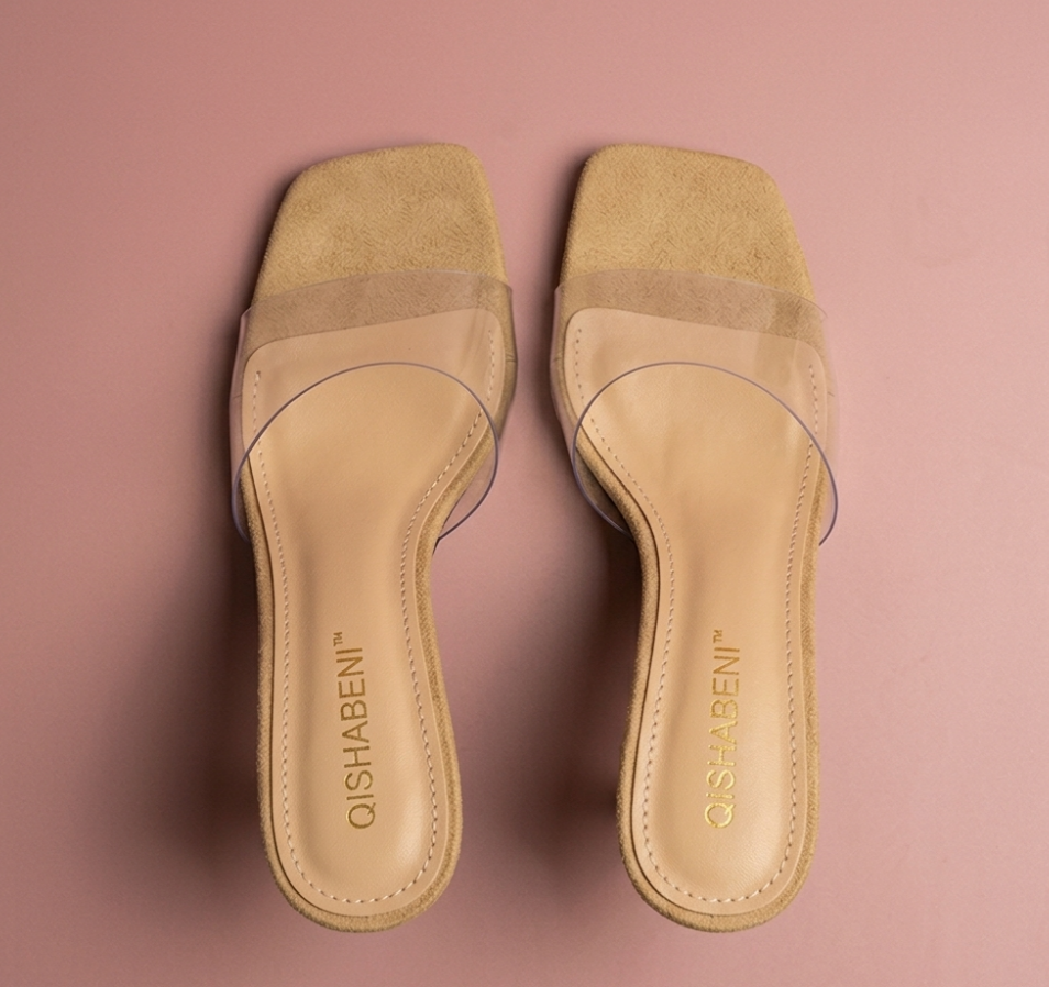Transparent pointed Heels - Open Toes - Image 6