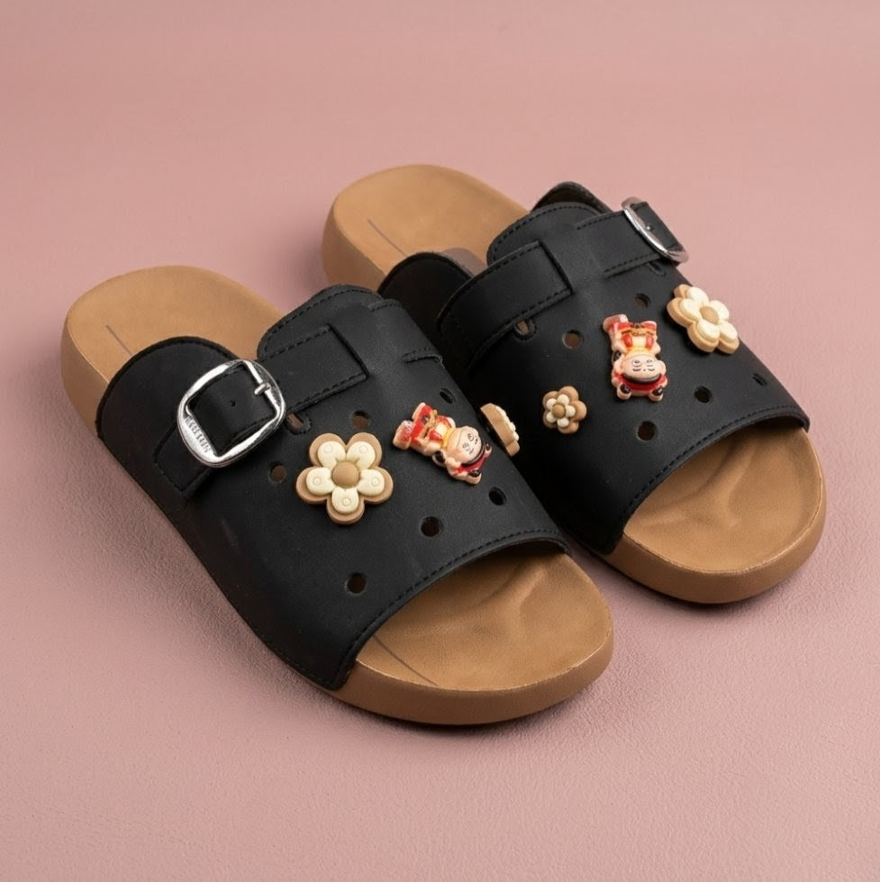 Classic Open Toe slide- With Single adjustable Buckle - Image 2