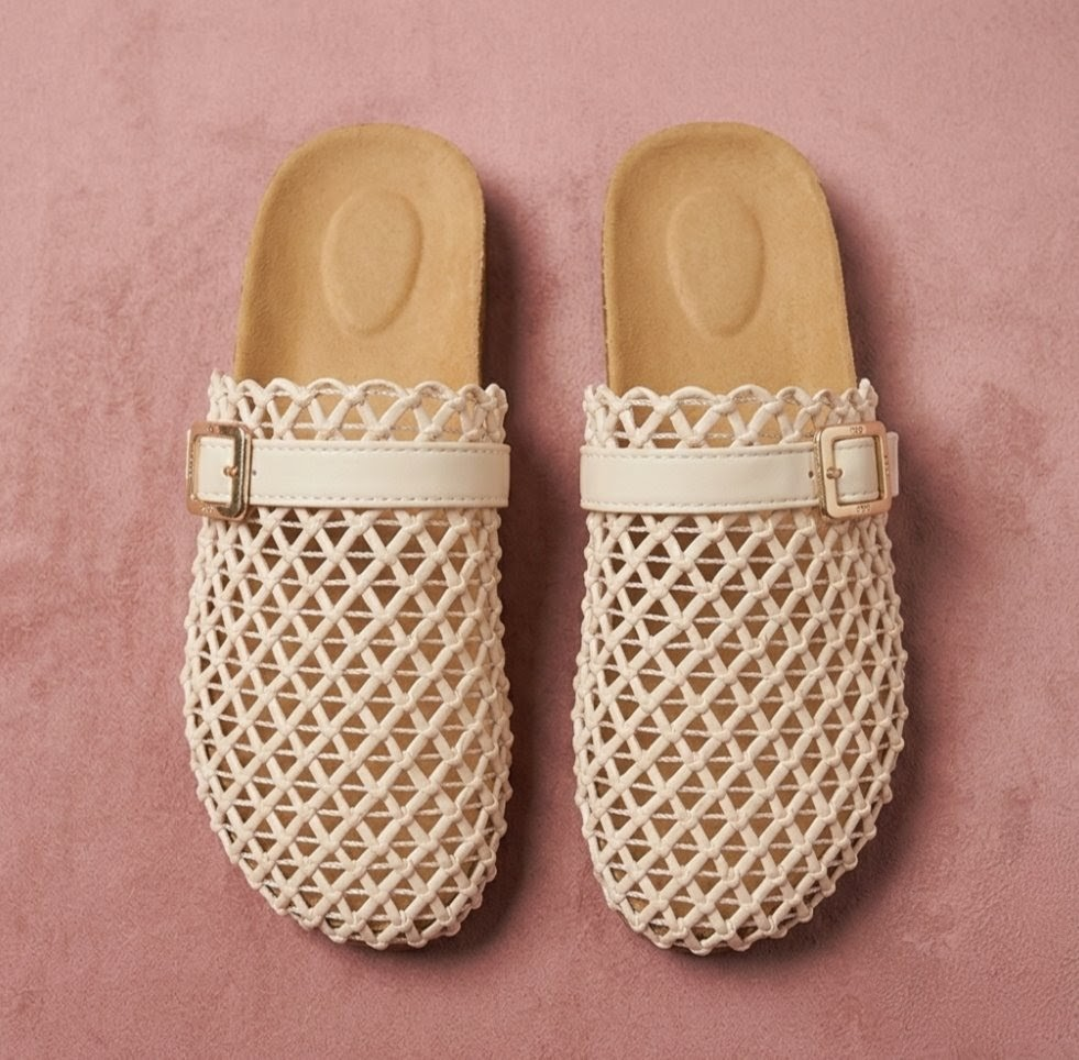 Breeze Woven Buckle Clogs - Image 3