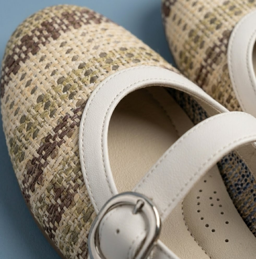 Woven Mary Jane Ballet Flats - Image 3