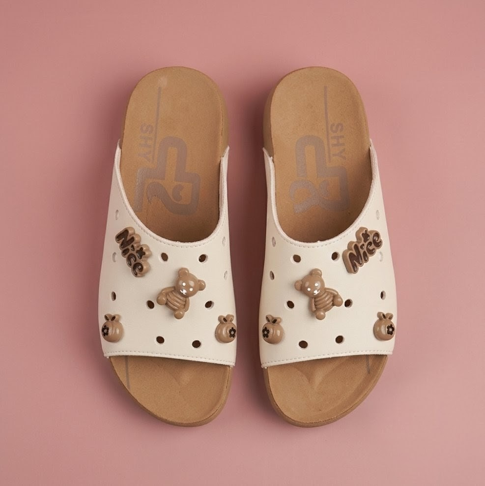 Clog Slide with cute charm