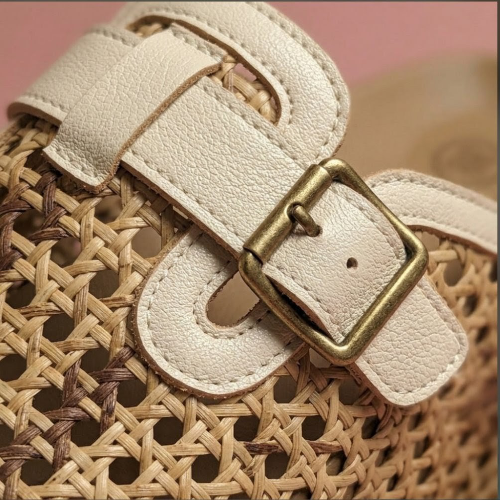 Woven Buckle Back-Open- Comfort Clogs - Image 5