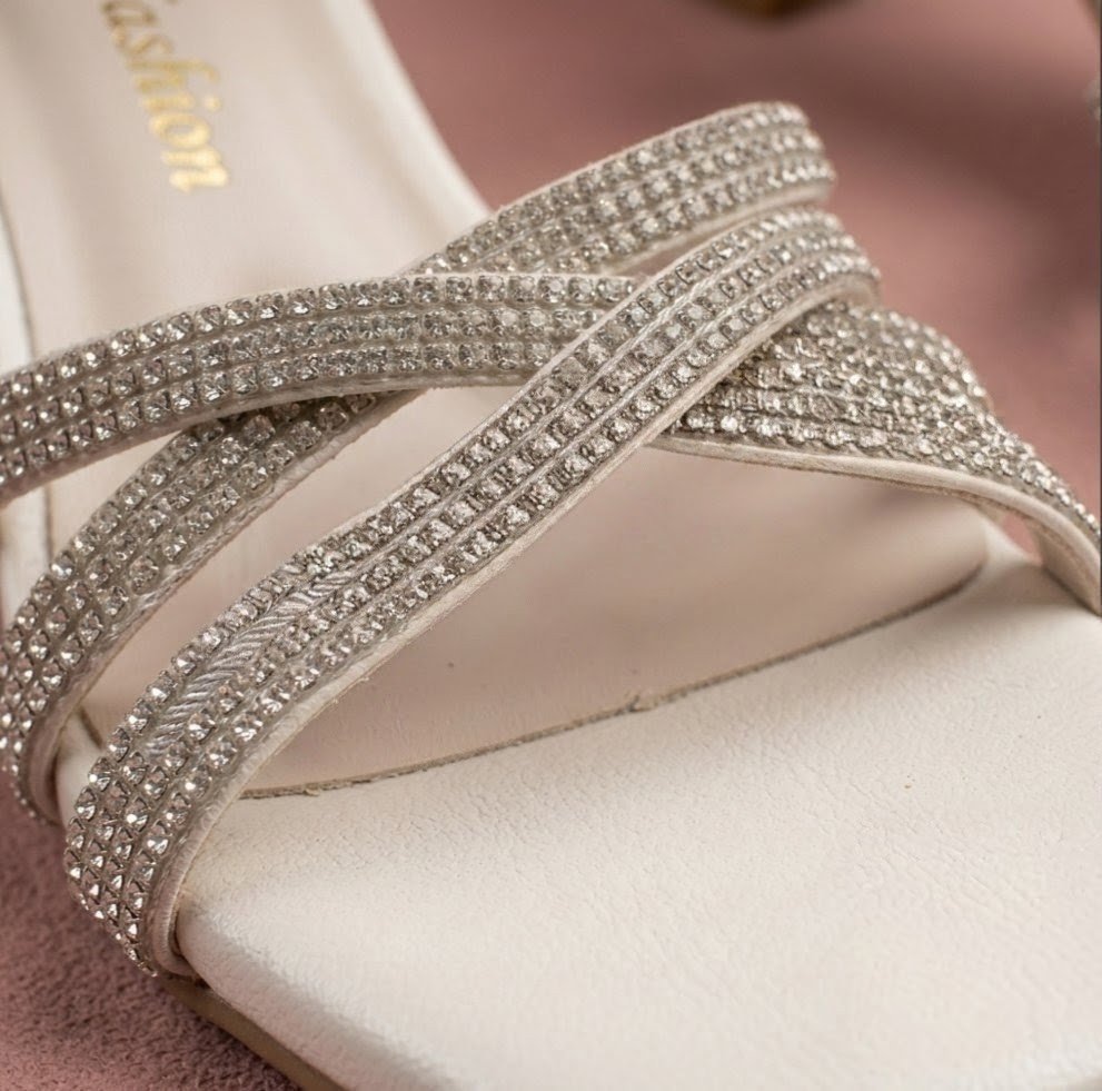 Women’s Embellished Block Heel sandals