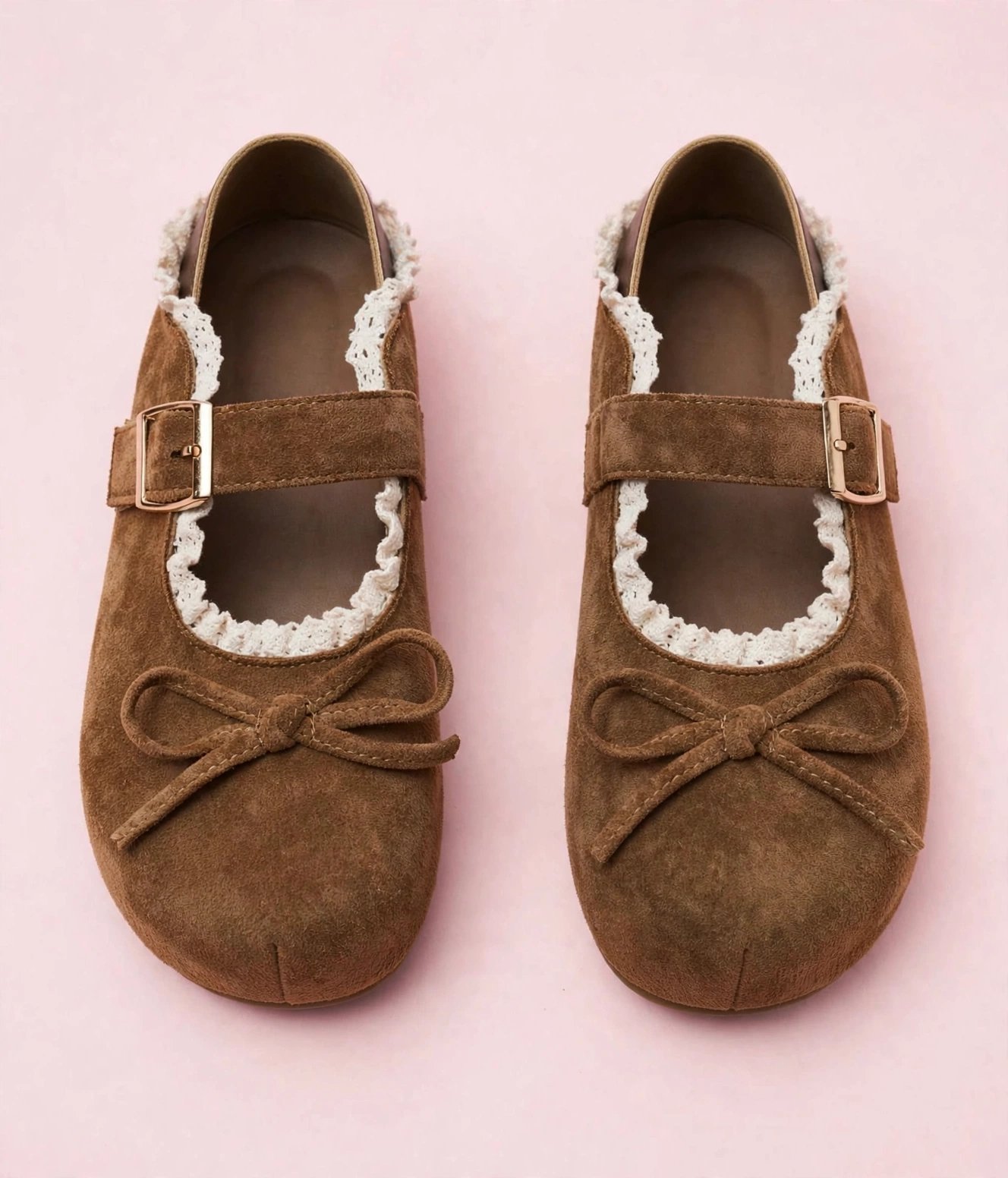 Women’s stylish closed-toe flats with a Mary Jane-inspired design. - Image 3