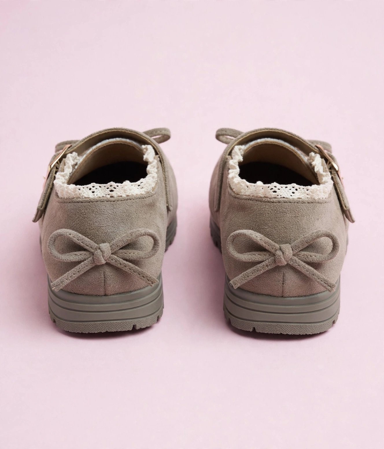 Women’s stylish closed-toe flats with a Mary Jane-inspired design. - Image 2