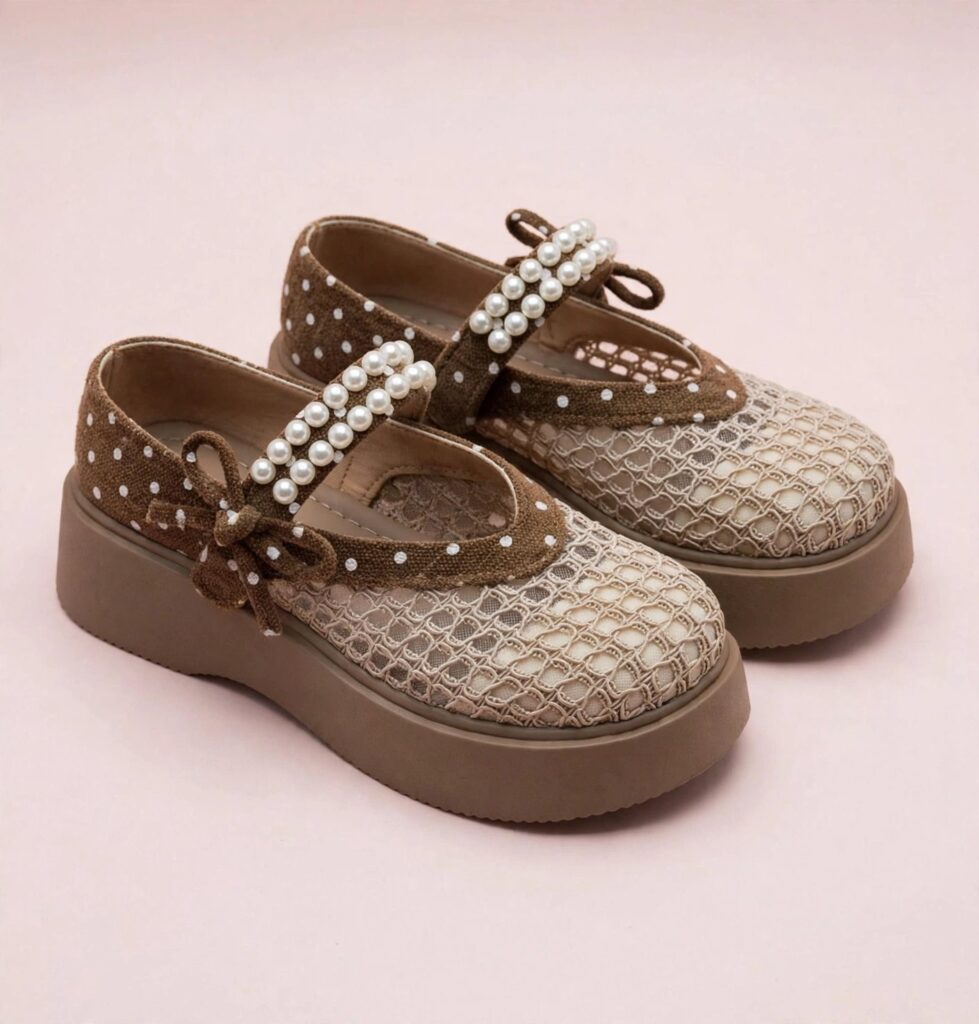 Stylish women’s casual slip-on shoes.